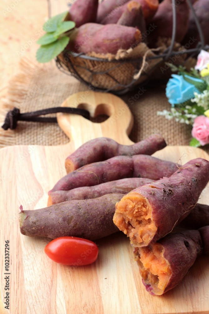 sweet potato boiled with of sugar delicious. sweet potato boiled with of sugar delicious.