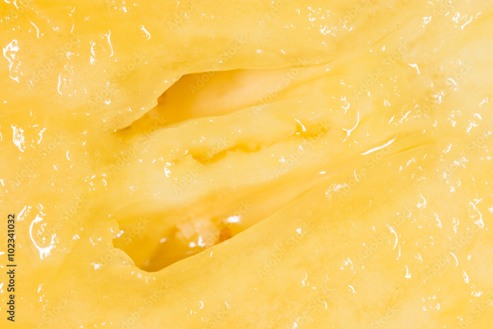 juicy pineapple as a background. macro juicy pineapple as a background. macro