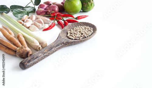 Thai food cooking ingredient 