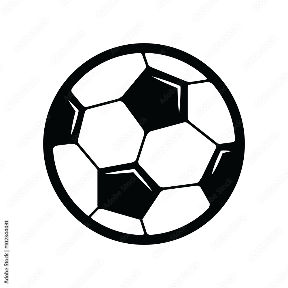 Obraz premium Soccer ball icon