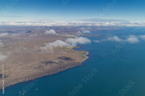 Iceland Coast Aerial View