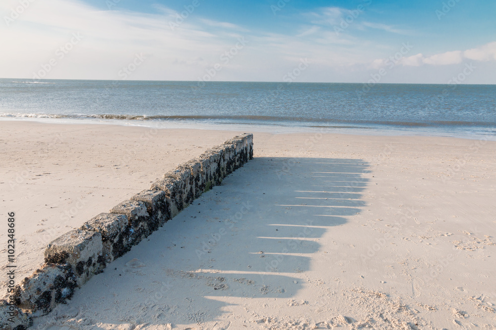 Fototapeta premium Stone Breakwater