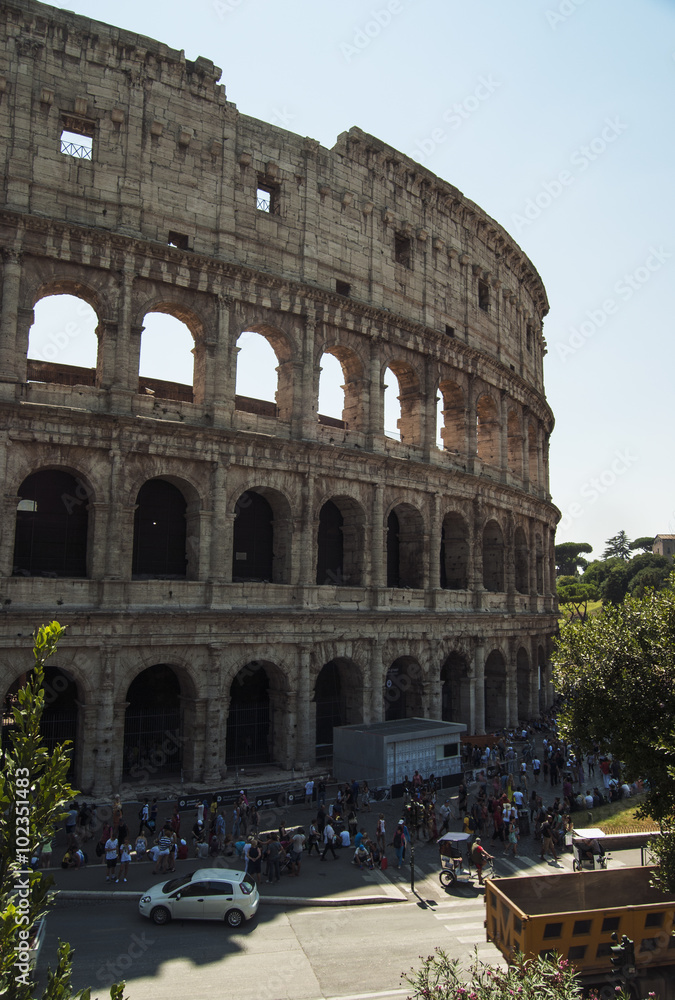 Vista Coliseo Romano