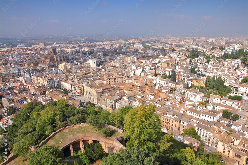 Obraz premium Albaycin, Granada, Spain