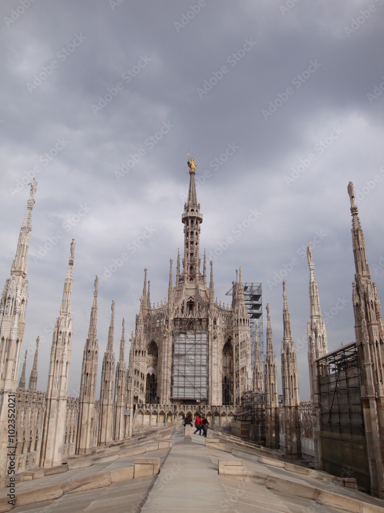 Fototapeta premium Duomo - statua