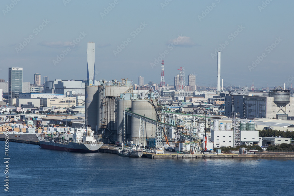 東京ゲートブリッジから見た若洲方面