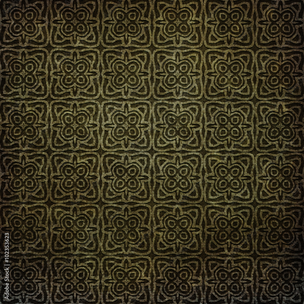 Fototapeta premium Art Deco pattern on paper backgrond