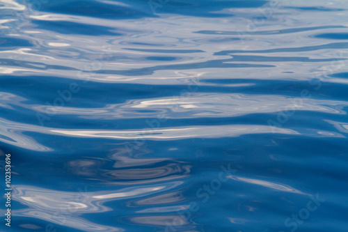 Sea wavy water background.