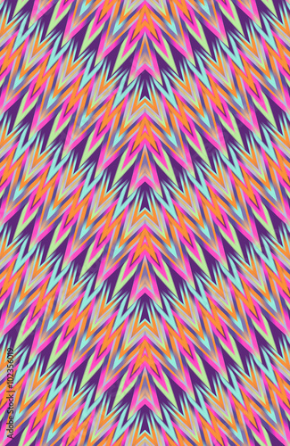 pretty zigzag ikat design print ~ seamless background