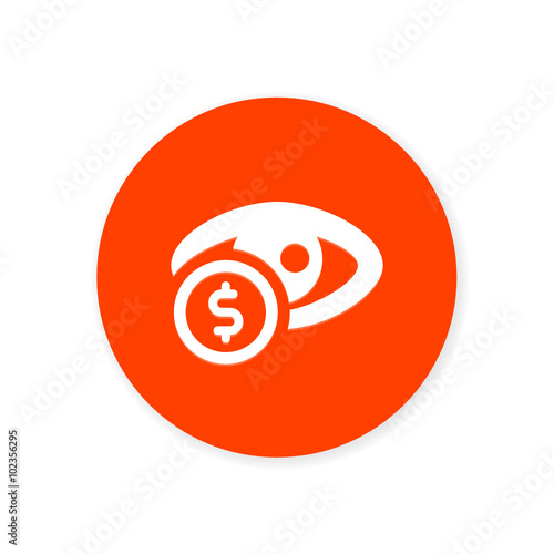 Orange Flat App Icon