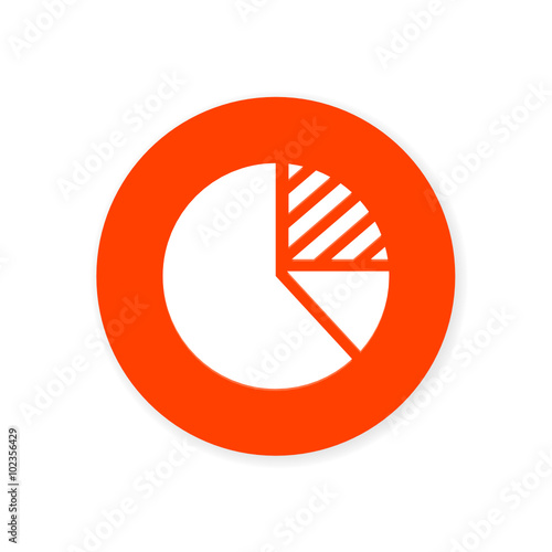 Orange Flat App Icon