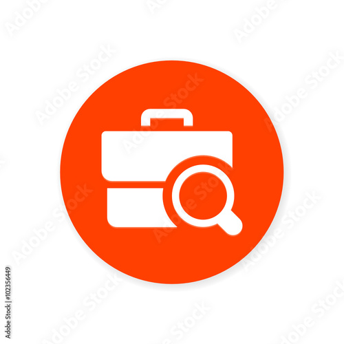 Orange Flat App Icon