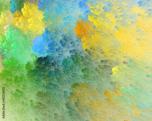 Abstract fractal design.