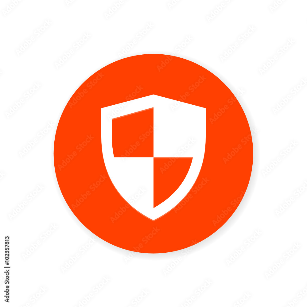 Orange Flat App Icon Orange Flat App Icon