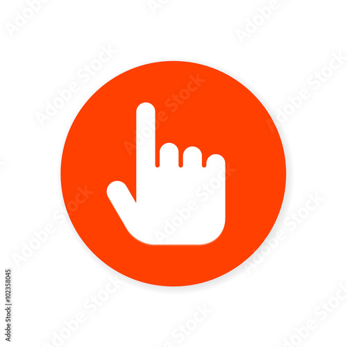 Orange Flat App Icon
