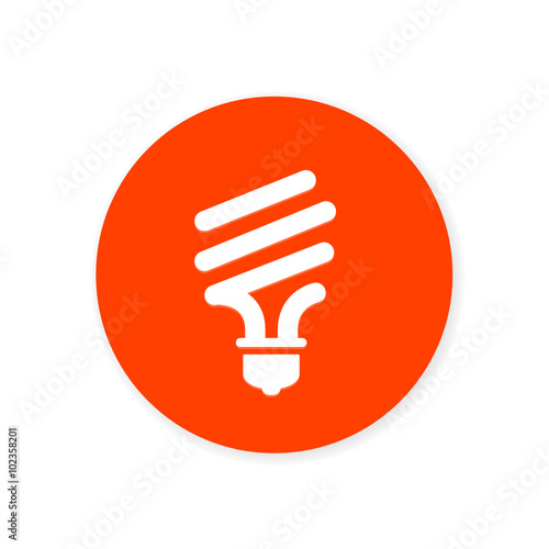 Orange Flat App Icon