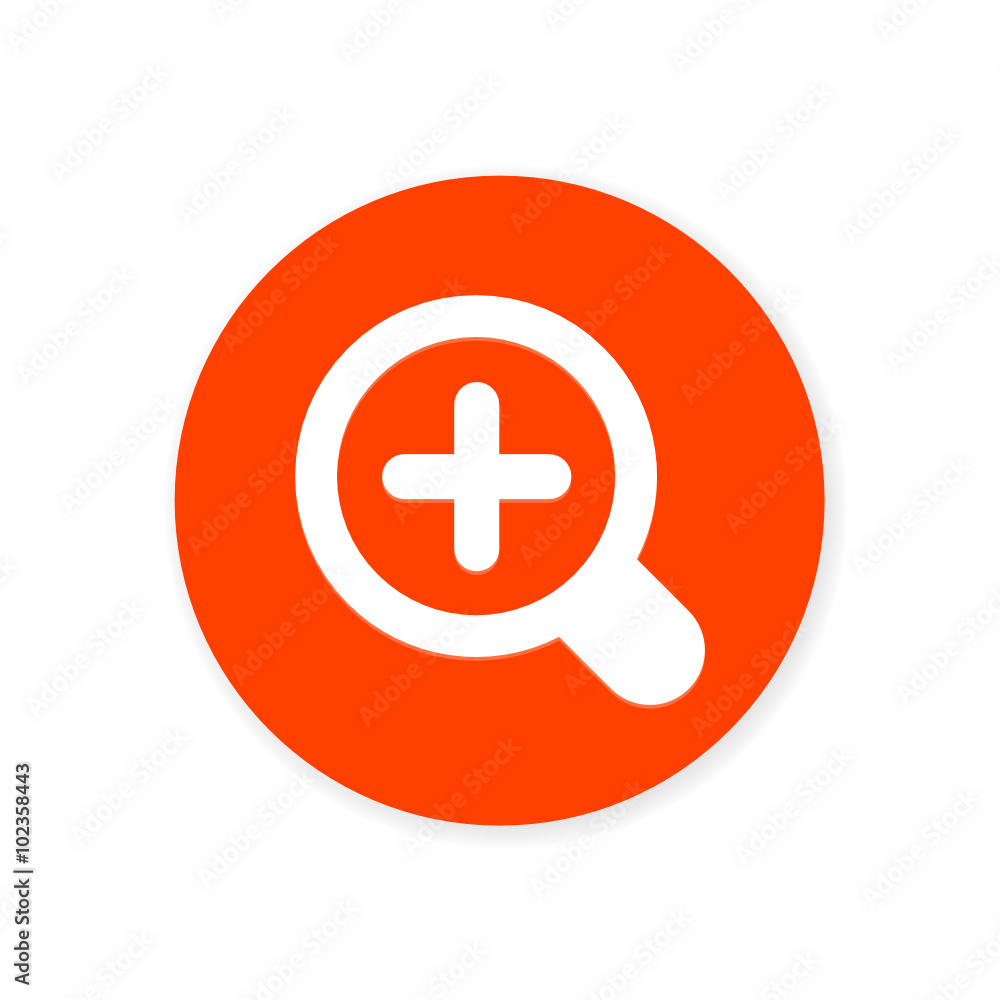 Orange Flat App Icon