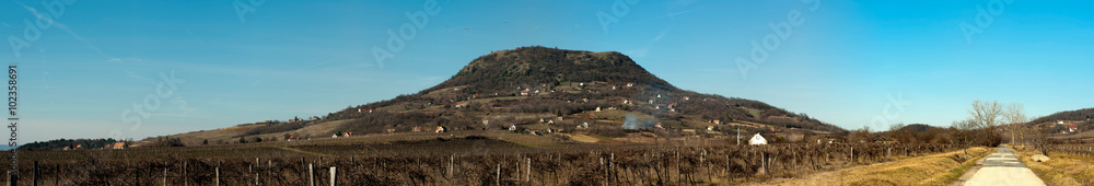Hungarian Csobanc mountain