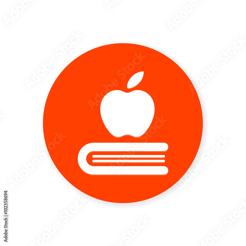 Orange Flat App Icon