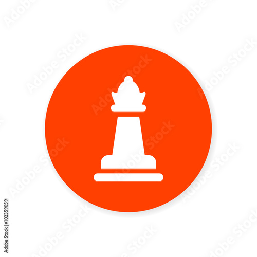 Orange Flat App Icon