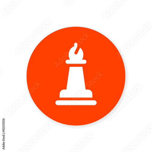 Orange Flat App Icon