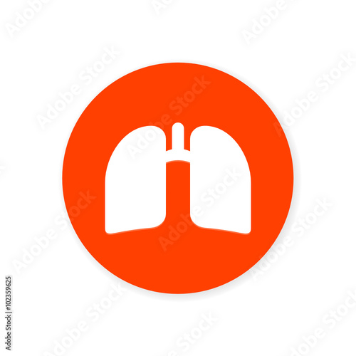 Orange Flat App Icon