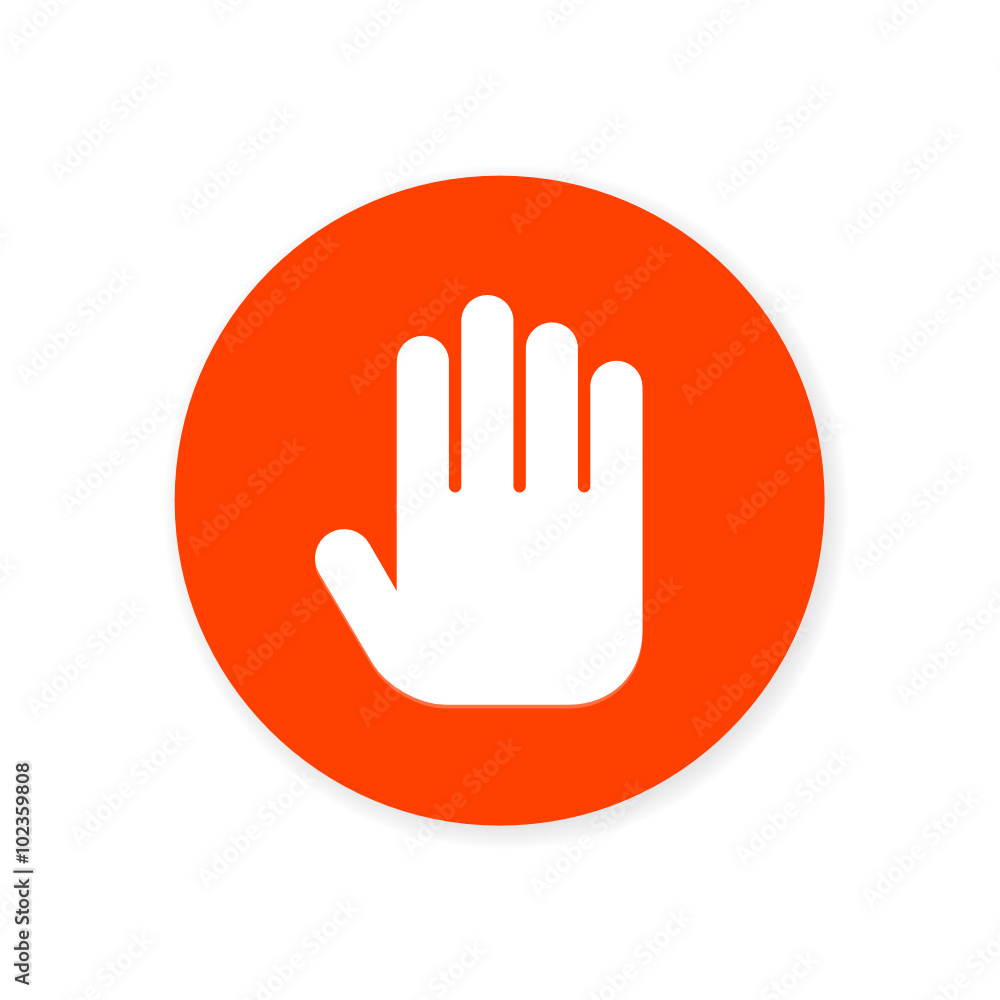 Orange Flat App Icon Orange Flat App Icon
