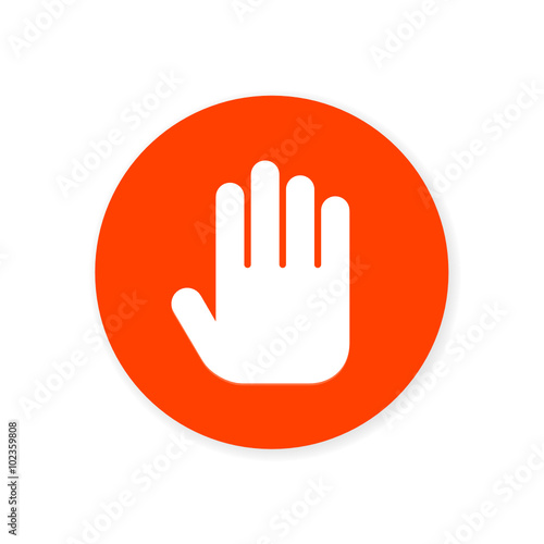 Orange Flat App Icon