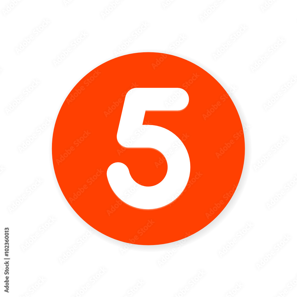 Orange Flat App Icon Orange Flat App Icon