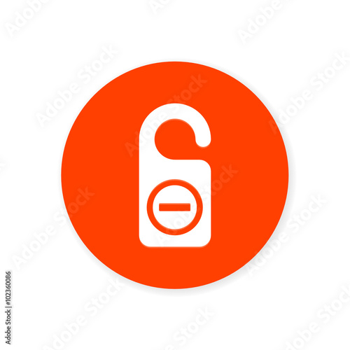 Orange Flat App Icon