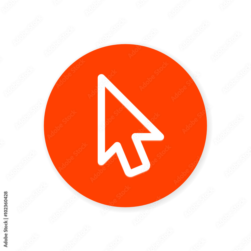 Flat Design App Button Flat Design App Button