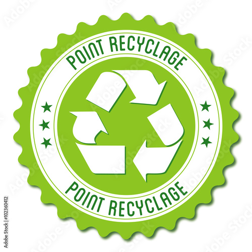 Logo point recyclage.