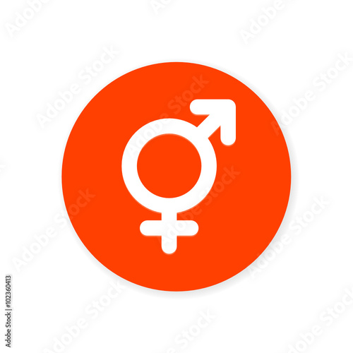 Orange Flat App Icon
