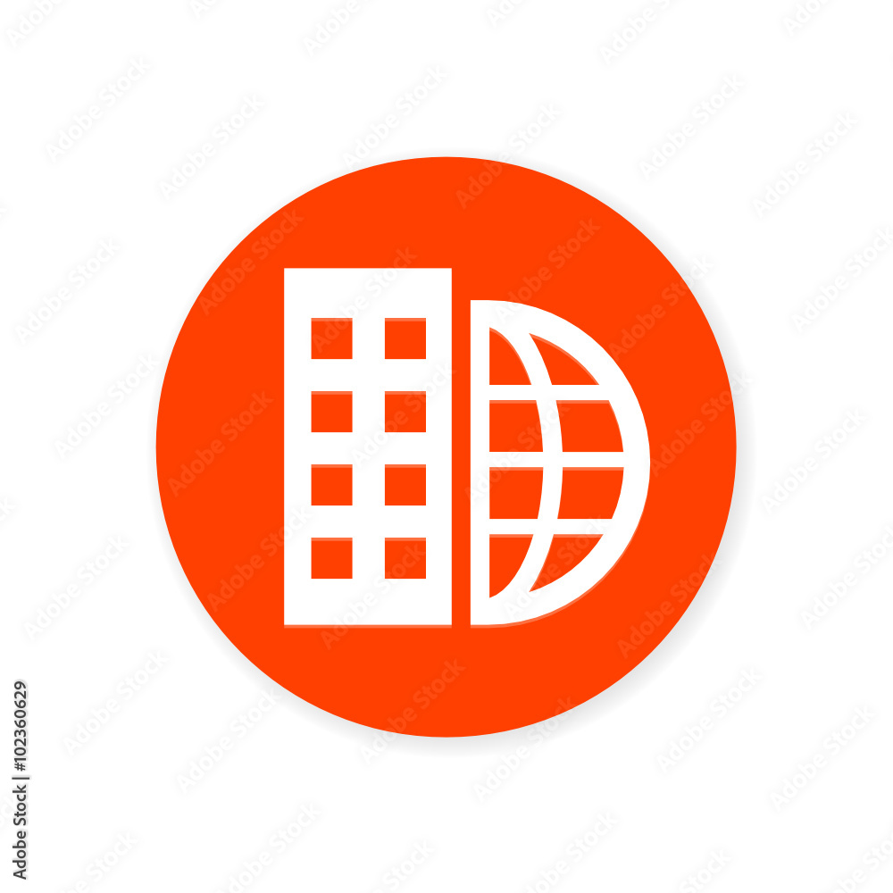 Flat Design App Button Flat Design App Button