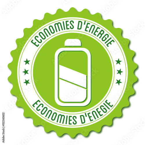 Logo économies d'énergie.