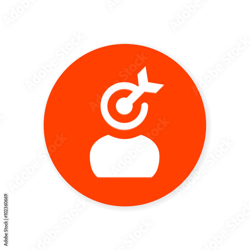 Flat Design App Button