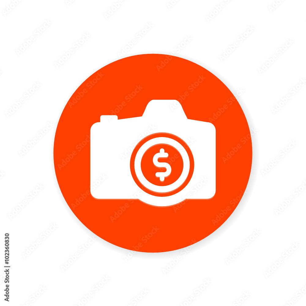 Flat Design App Button Flat Design App Button