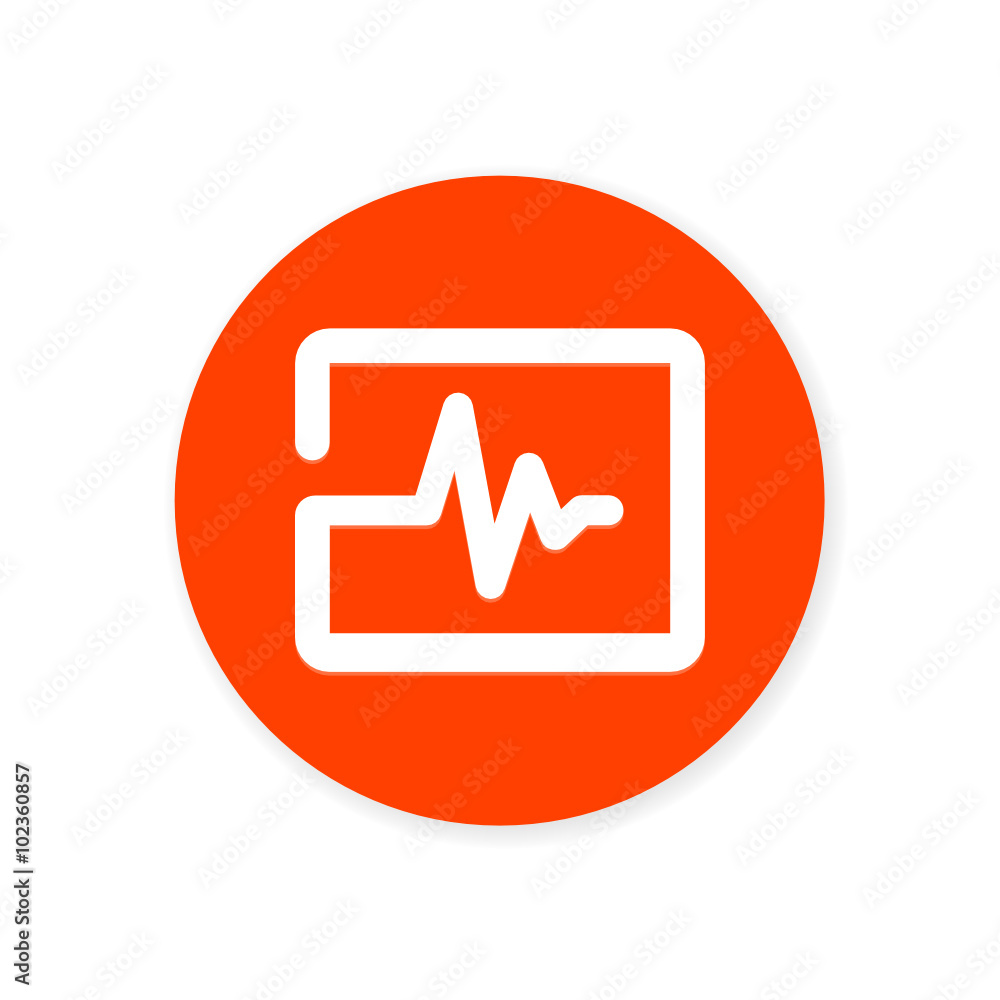 Flat Design App Button Flat Design App Button