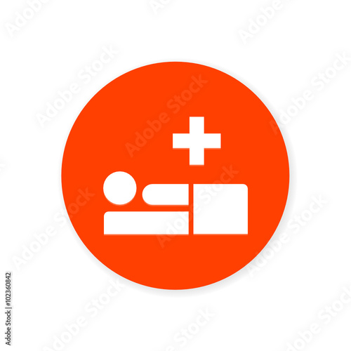 Flat Design App Button