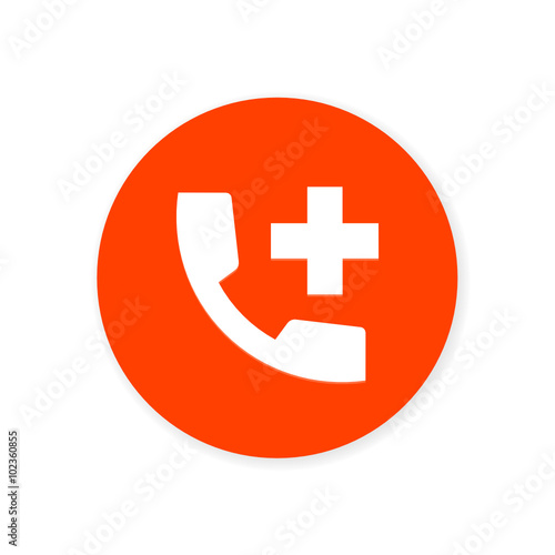 Flat Design App Button