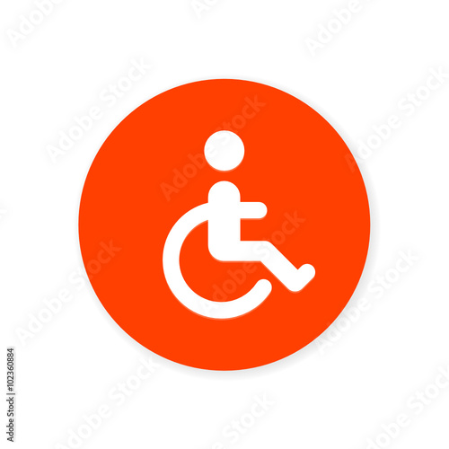 Flat Design App Button