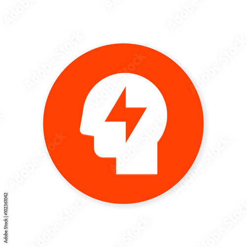 Flat Design App Button