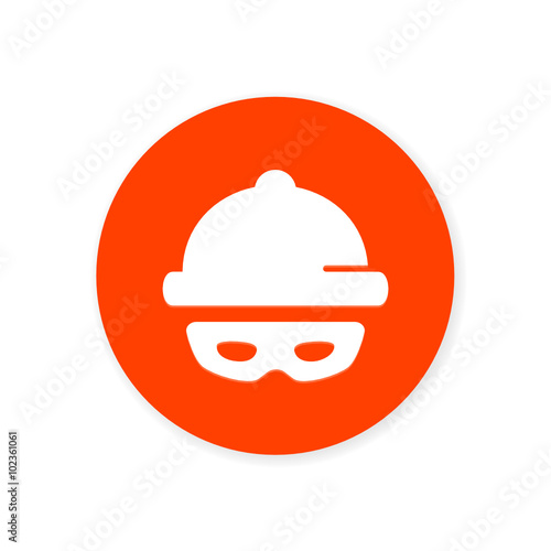 Flat Design App Button