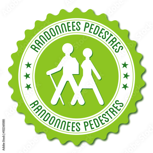 Logo randonnées pédestres.