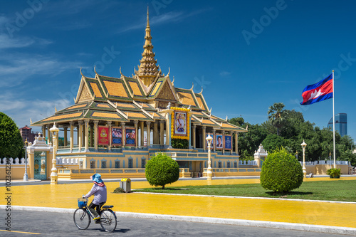 Royal Palace in Phnom Penh, Cambodge