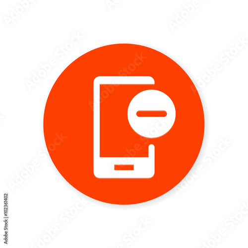 Flat Design App Button