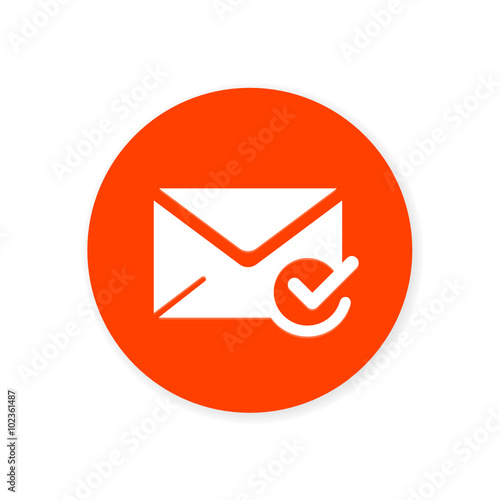 Flat Design App Button