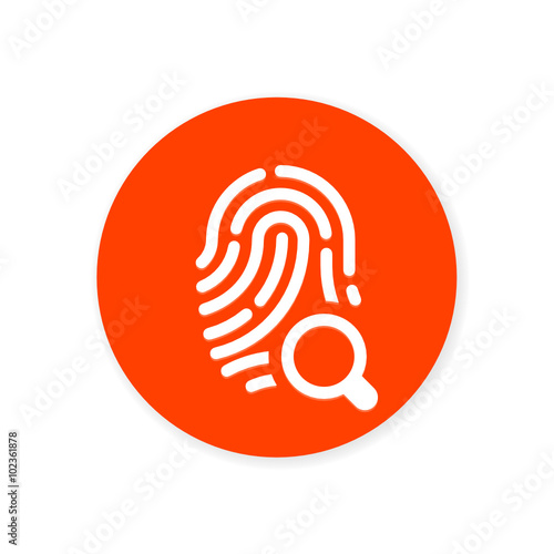 Flat Design App Button