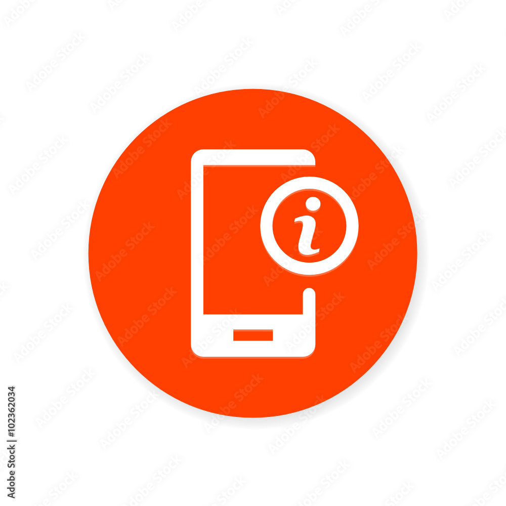 Flat Design App Button Flat Design App Button