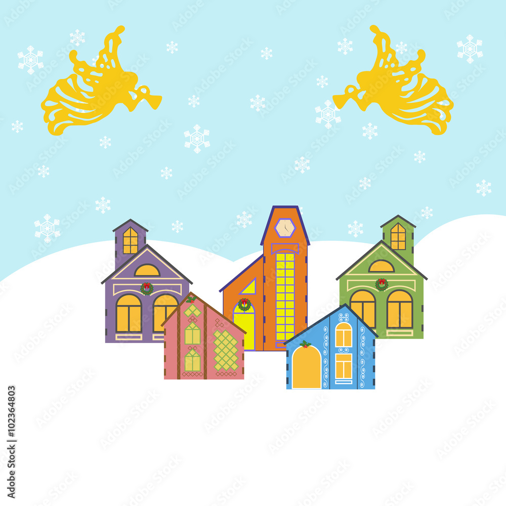 Winter Village Icon Winter Village Icon